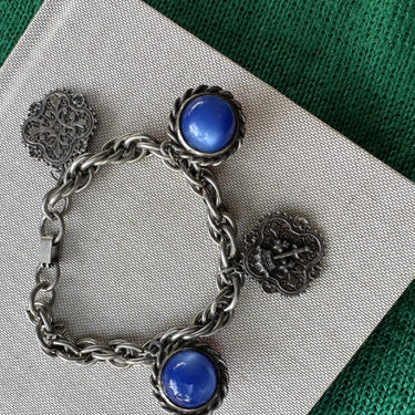 1960s Silver Charm Bracelet Bloomers and Frocks